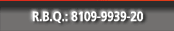R.B.Q. : 8109-9939-20